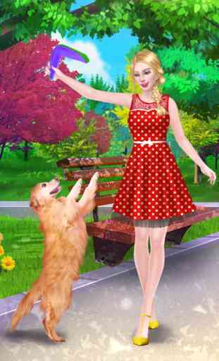Fun with Pets: BFF Beauty Salon Day - Spa, Makeup & Dressup Makeover Game for Girls 1