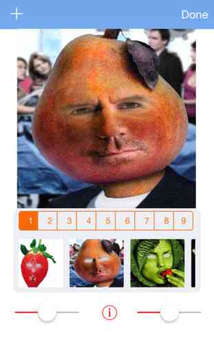 Funny Face Swap Booth HD - Put Face into Fruit & Vegetable to make you and your friends happy 2