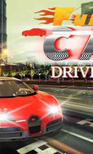 Furious Car Driving 3D Simulator - extreme driving and real city simulation game 1