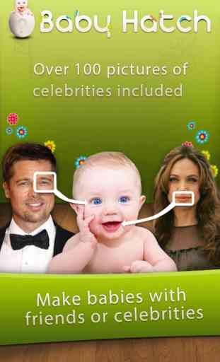 Future baby's face : make a baby, get baby pics and pick a name while pregnant (baby booth)! 1