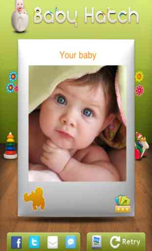 Future baby's face : make a baby, get baby pics and pick a name while pregnant (baby booth)! 3