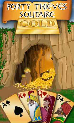 Forty Thieves Solitaire Gold 1