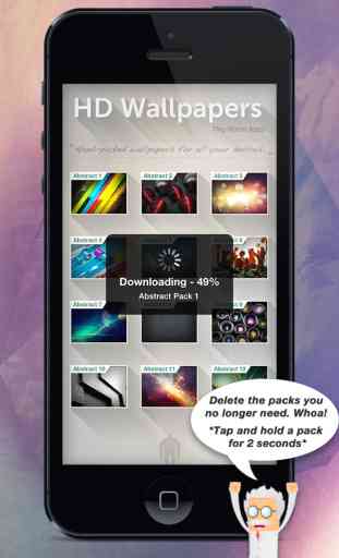 Free Abstract Wallpapers for iOS 7 & iOS 6 [Universal App] 2