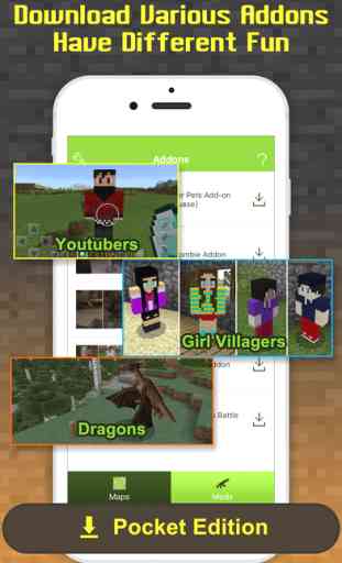 Free Addons - MCPE maps & add ons for Minecraft PE 1