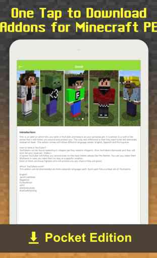 Free Addons - MCPE maps & add ons for Minecraft PE 4