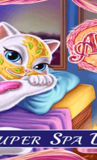 Free Cat Spa - Make Over - Make Up and Dress Up 1