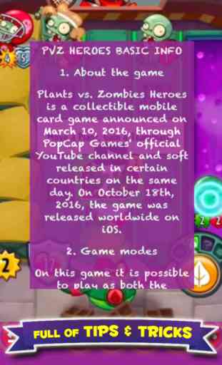 Free Guide For Plants vs. Zombies Heroes 2