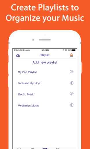 Free Music Player & Audio Mp3 Cloud Manager app 4