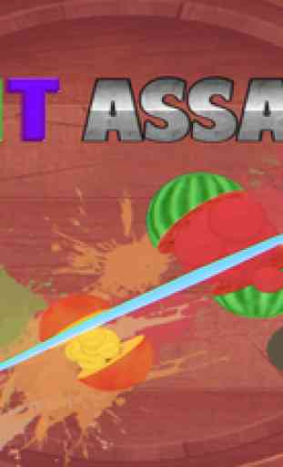 Fruit Assassin - Fruit splash Ninja Games for Kids 4