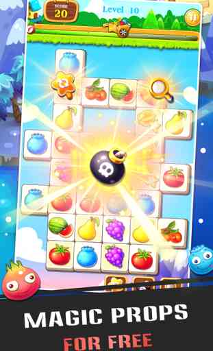 Fruit Link New - Find The Match Fruits, Fruit Pop Mania 1