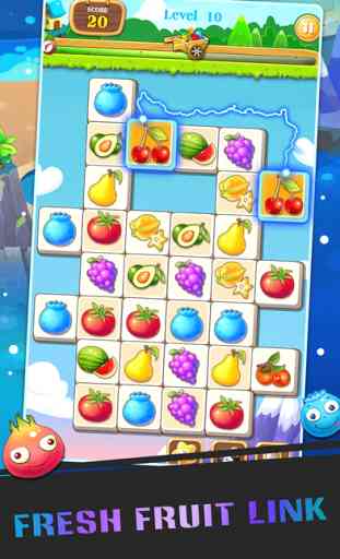 Fruit Link New - Find The Match Fruits, Fruit Pop Mania 2