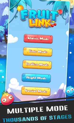 Fruit Link New - Find The Match Fruits, Fruit Pop Mania 4