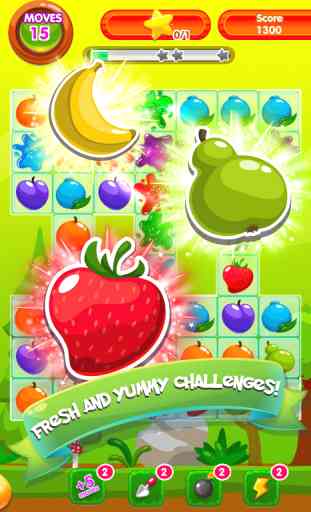 Fruits Mania Bump - Sugar Candy Blast Free Game 4