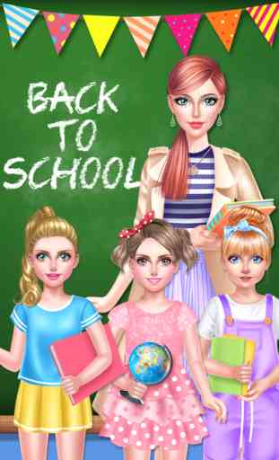 Fun School Teacher Beauty Spa - Dress up Girl Game 2