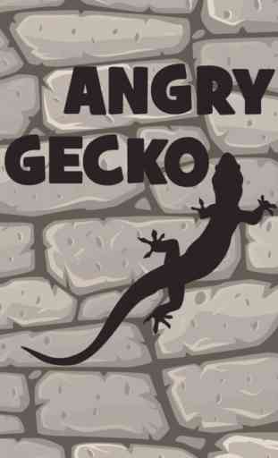 Fun with Gecko - Angry Gecko in jungle 1