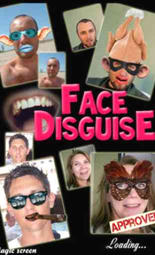 FUNNY FACE ECARDS – FACE DISGUISE 1