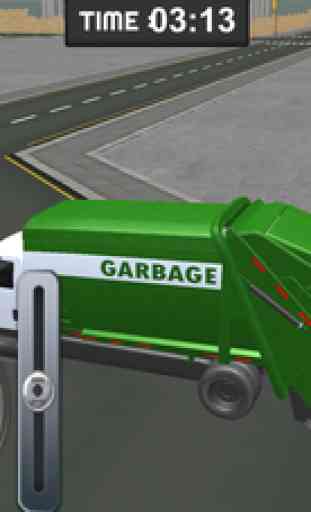 Garbage Truck Driver parking 3d Simulator- real city hero clean city 4