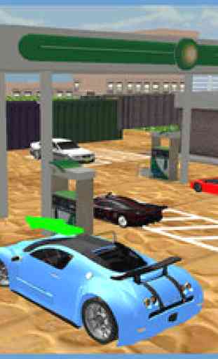 Gas Station Car Parking Simulator 2016 – New Free Crazy Patrol Pump Park Madness 2