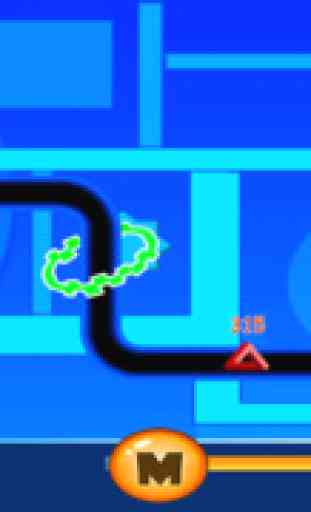 Geometry Shape Pipe Dash -  Stay in the Ring Line Reaction Runner FREE 4