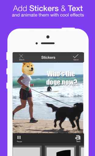GifLab Free Gif Maker- Add inventive stickers to depict hilarious moments 3