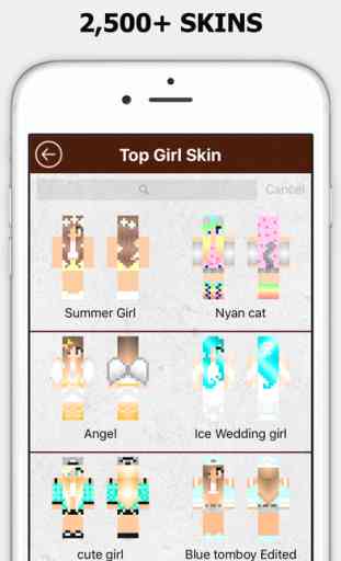Girl Skins for Minecraft PE & PC - Free Girls Skin for MCPE 4