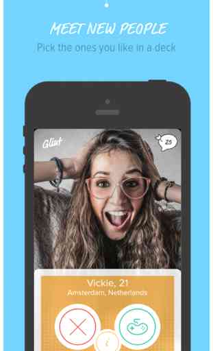 Glint - Meet new people by playing games, make friends, flirt, chat and date! 1
