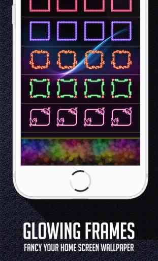 Glow Wallpapers Creator & Lock Screen Themes with Icons, Shelves, Docks & Backgrounds 2