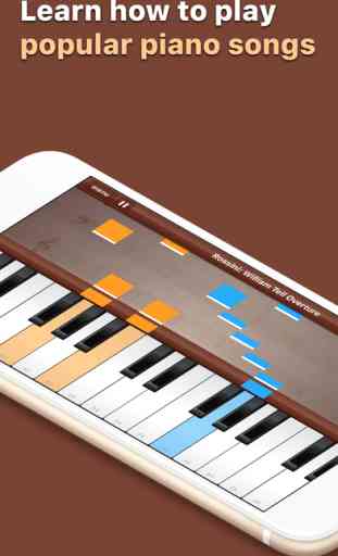 Grand Piano - Learn how to play popular songs on a full size keyboard with customizable sound and metronome 1