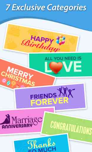 Greeting Ecards - Free Birthday, Christmas, Anniversary, Friendship and Love Photo Cards Maker 3