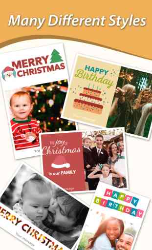 Greeting Ecards - Free Birthday, Christmas, Anniversary, Friendship and Love Photo Cards Maker 4