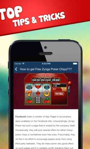 Guide: Free Chips for Zynga Poker - Texas Holdem: Free Vegas Casino Card Edition 4