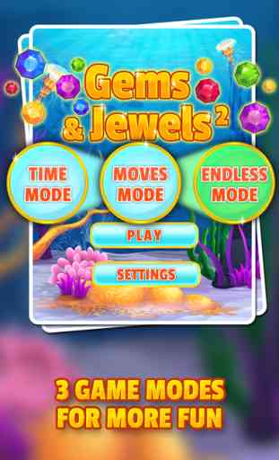 Gems & Jewels Matching Puzzle Game II - Free 2