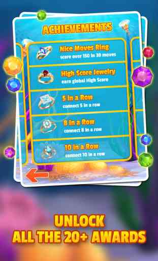 Gems & Jewels Matching Puzzle Game II - Free 4