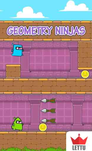 Geometry Ninjas - Temple Dash By Lettu Games 2