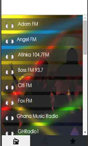 Ghana Radios Free:  station music, sports, news 2