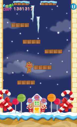 Ginger-Bread Boy Christmas Candy Jump Story 2