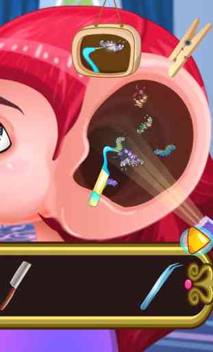 Girl Ear Surgery Simulator - Free Doctor Game 3