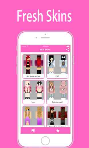 Girl Skins App for Minecraft PE 4