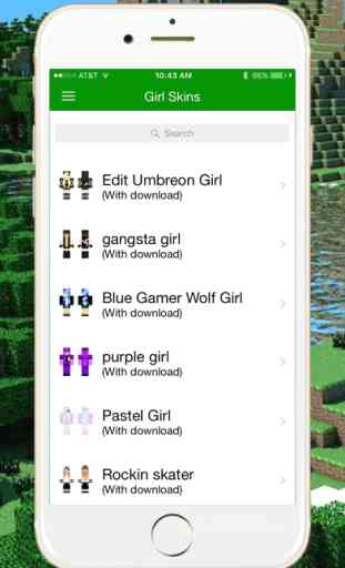 Girl Skins for Minecraft PE - Pocket Edition Skin Collection 4