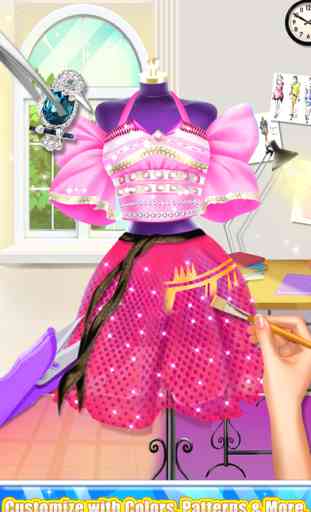 Glam Doll Fashion Designer - Dress Maker Game! 4