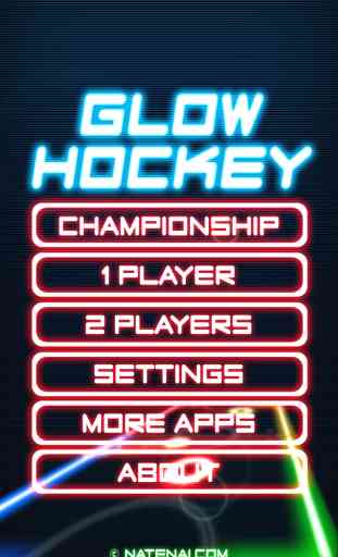 Glow Hockey 2