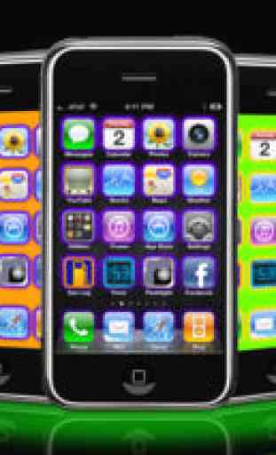 Glowing App Icons 3
