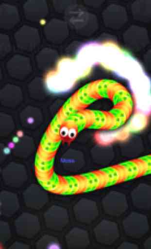 Glowing Snake King - Anaconda Diep War Battle Game 1