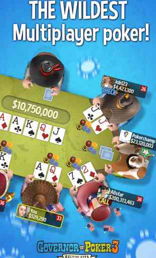 Governor of Poker 3 - Free Texas Holdem Poker Live 1