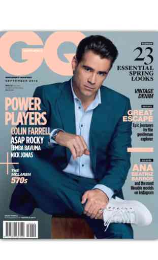 GQ magazine South Africa 1