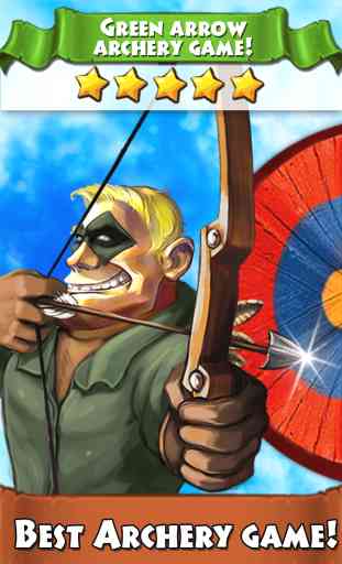 Green arrow! - archery shooting game 1