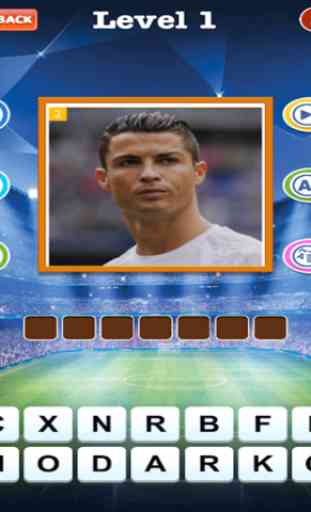 Guess the Football Player - Quiz game 4