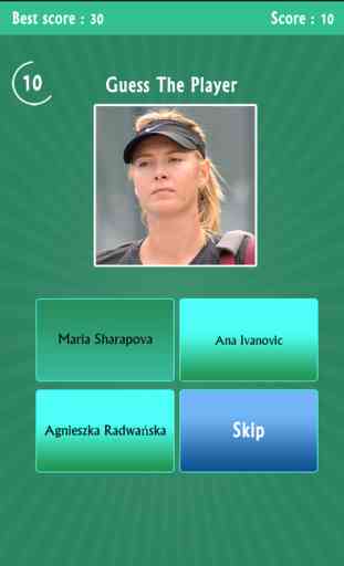 Guess the Tennis Player Quiz - Free Trivia Game 1