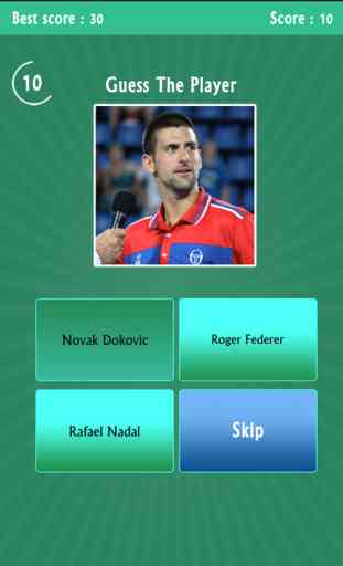 Guess the Tennis Player Quiz - Free Trivia Game 2