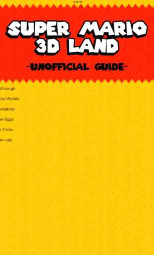 Guide for Super Mario 3D Land 4